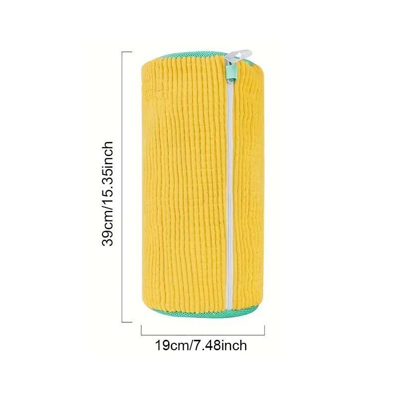 Grey Mesh Laundry Shoe Washing Bag, Washing Machine Shoe Protector Bag, Footwear Cleaning Accessory